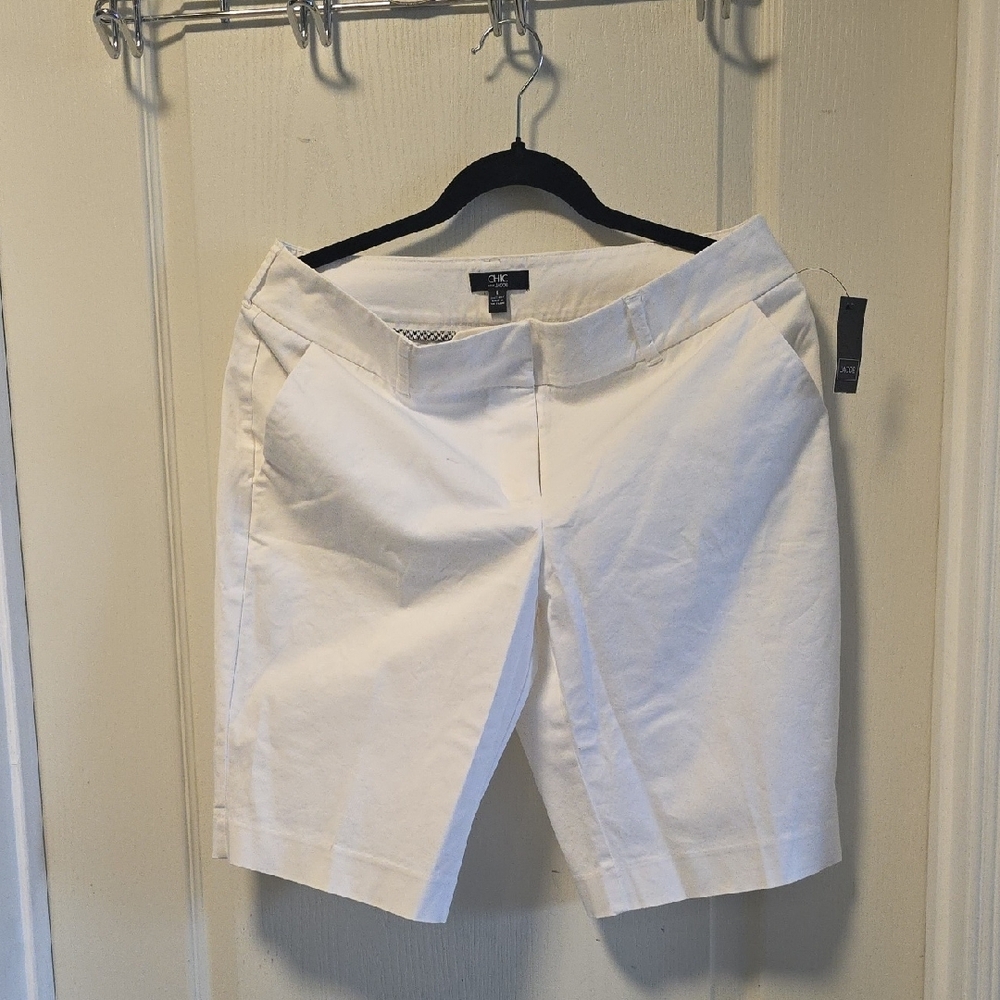 Women's White Shorts